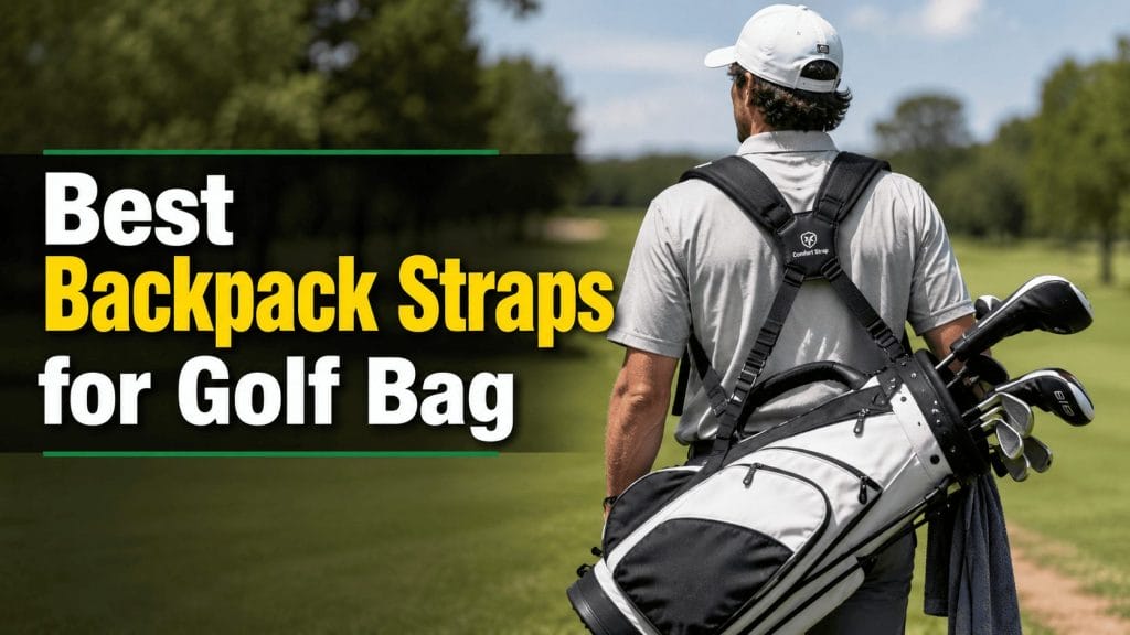 best backpack straps for golf bag