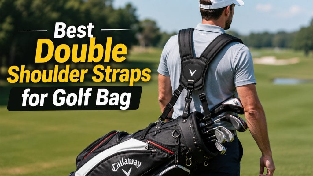 best double shoulder straps for golf bag
