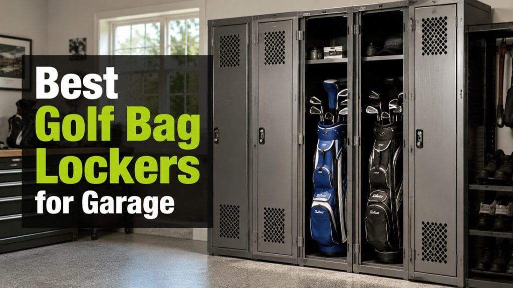 best golf bag lockers for garage