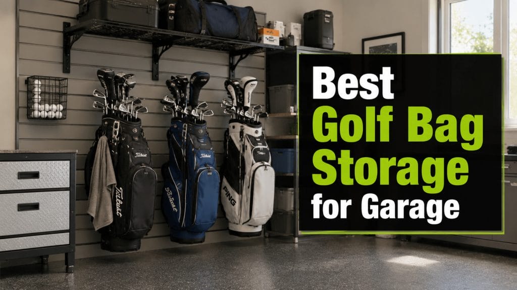 best golf bag storage for garage