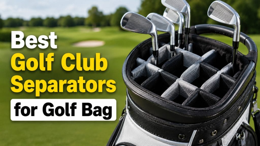 best golf club separators for golf bag