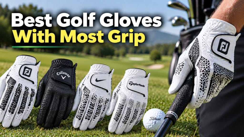 Best Golf Gloves With Most Grip