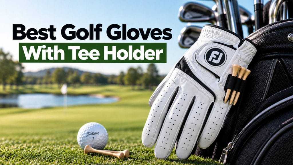 best golf gloves with tee holder
