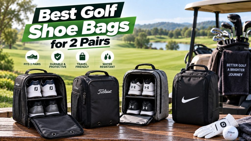 Best Golf Shoe Bags for 2 Pairs