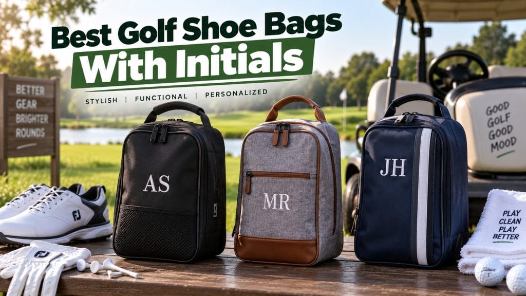 Best Golf Shoe Bags With Initials