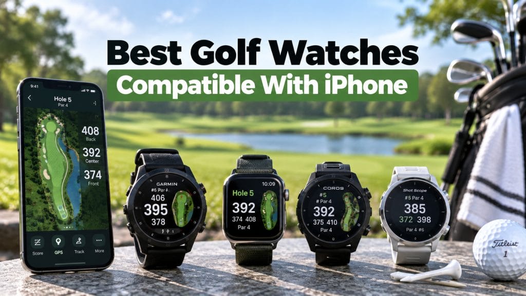 Best Golf Watches Compatible With iPhone