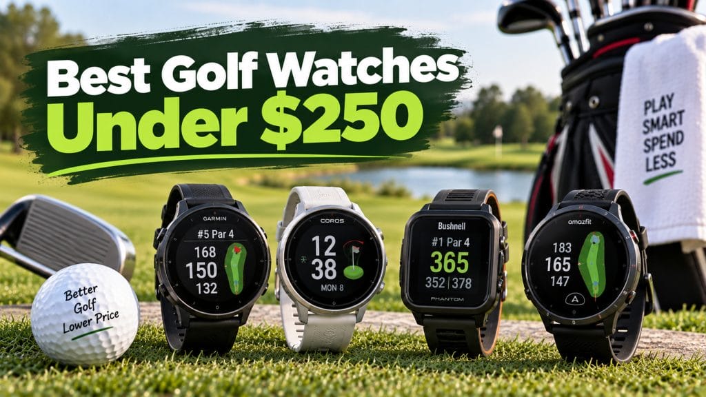 Best Golf Watches Under $250