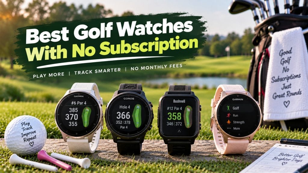 Best Golf Watches With No Subscription