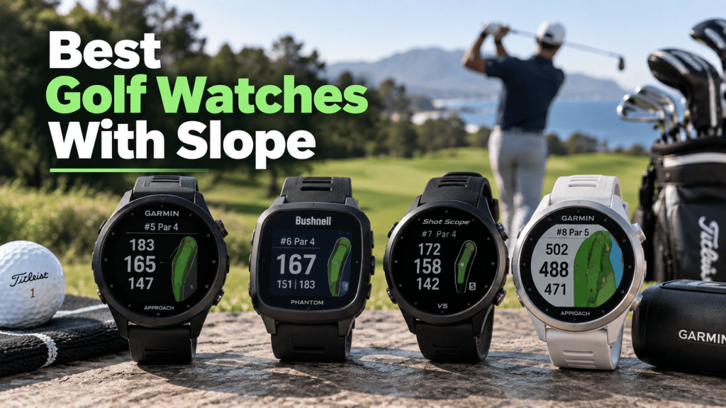 best golf watches with slope