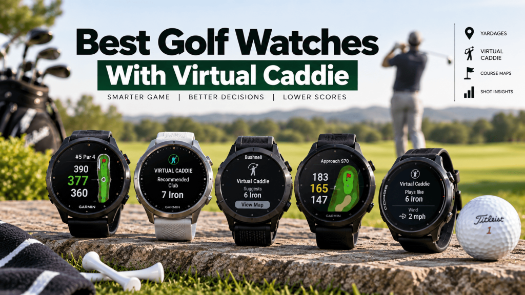 best golf watches with virtual caddie