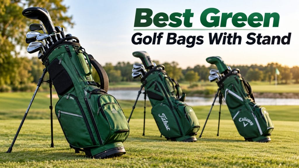 best green golf bags with stand