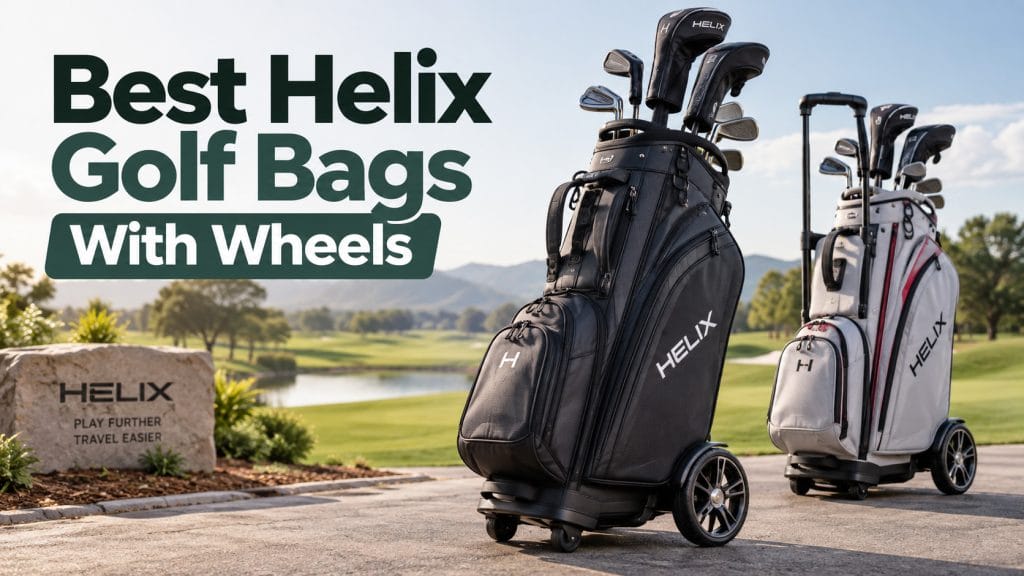 best helix golf bags with wheels