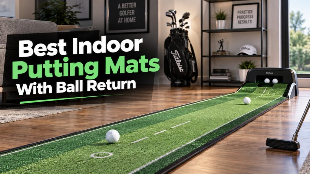 best indoor putting mats with ball return