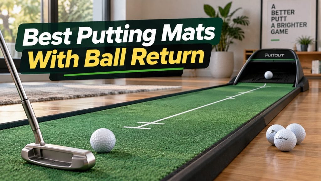 best putting mats with ball return