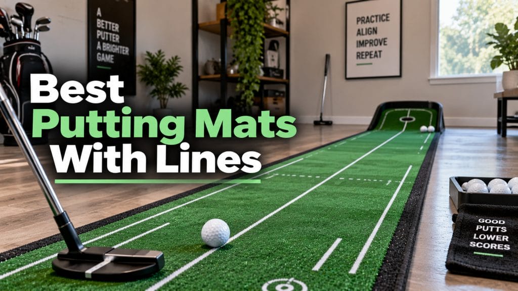best putting mats with lines