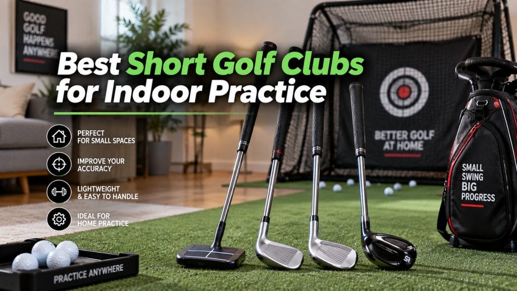 best short golf clubs for indoor practice