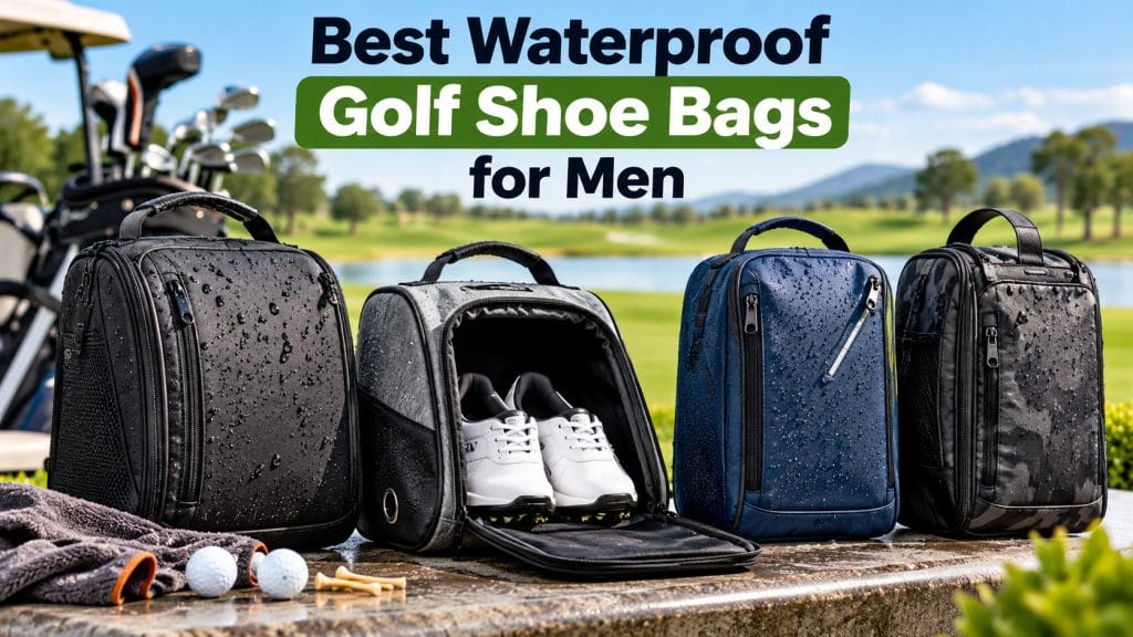 best waterproof golf shoe bags for men