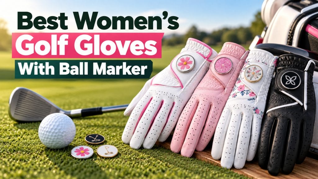 best women's golf gloves with ball marker
